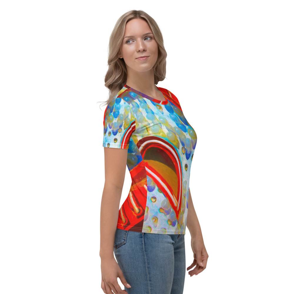 Women's T-shirt – R IS FOR RED By Michael B Lloyd 9484 — view 4