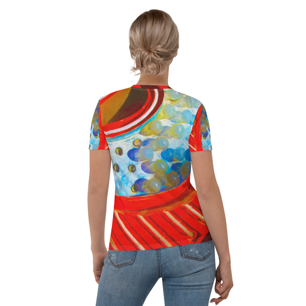 Women's T-shirt – R IS FOR RED By Michael B Lloyd 9484 — view 2