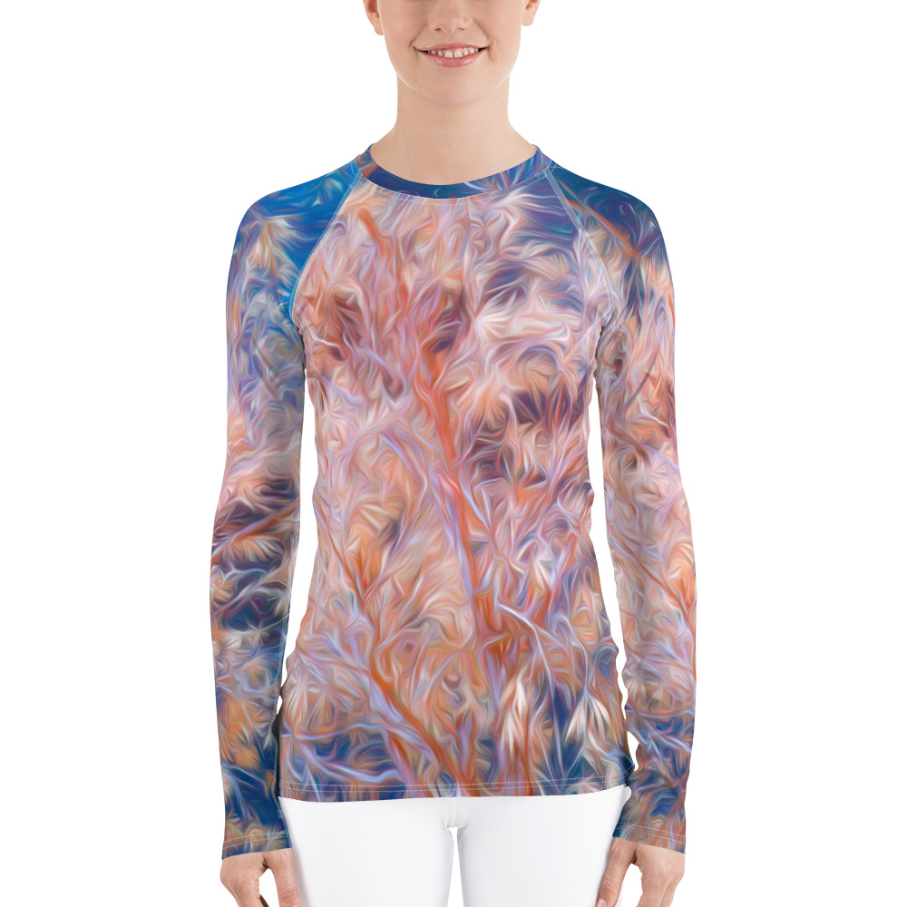 Women's Rash Guard - TREE-OF-LIFE-P1070036 - By Michael B. Lloyd