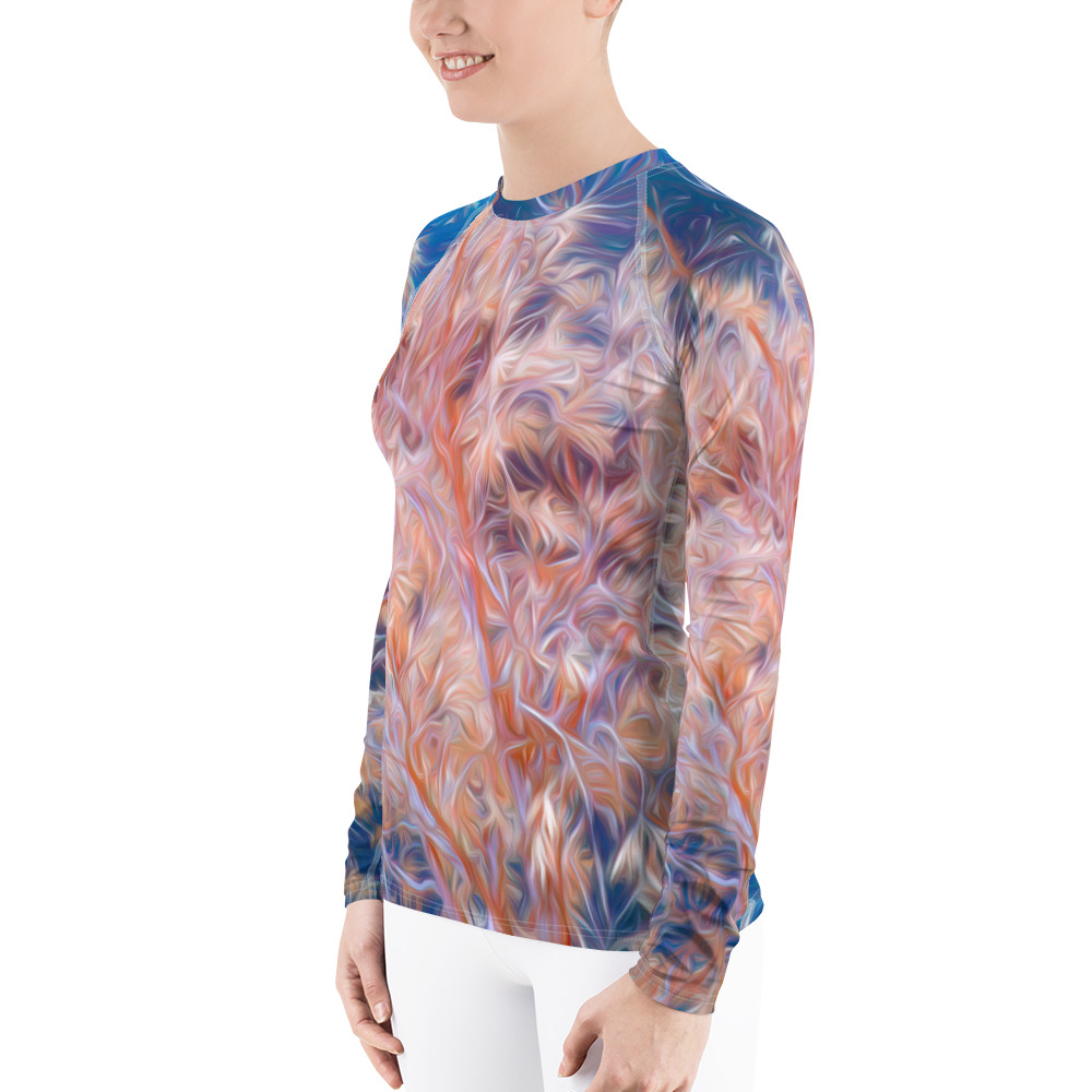 Women's Rash Guard - TREE-OF-LIFE-P1070036 - By Michael B. Lloyd - Image 3