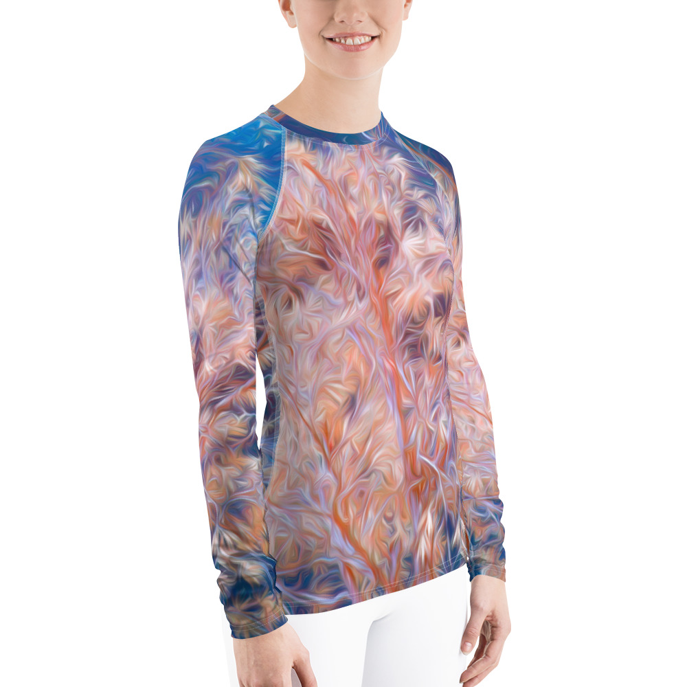 Women's Rash Guard - TREE-OF-LIFE-P1070036 - By Michael B. Lloyd - Image 4