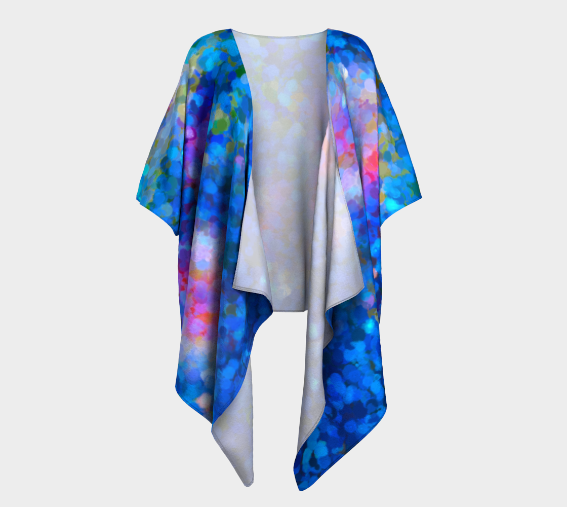 Draped Kimono - POINTALIST GALAXY PIA13014-A By Michael B. Lloyd