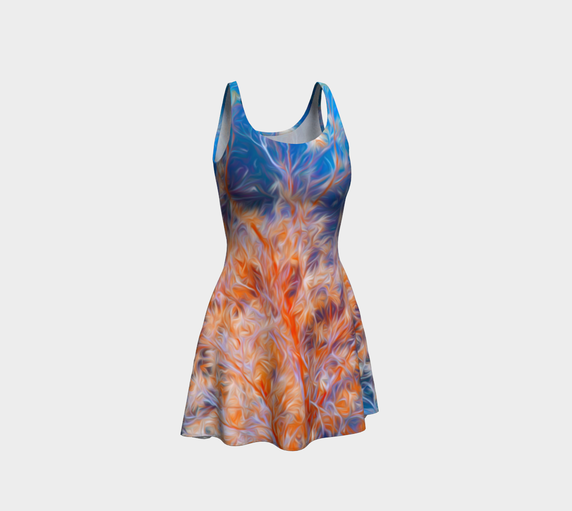 Flare Dress - TREE OF LIFE P1070036-A - By Michael B. Lloyd