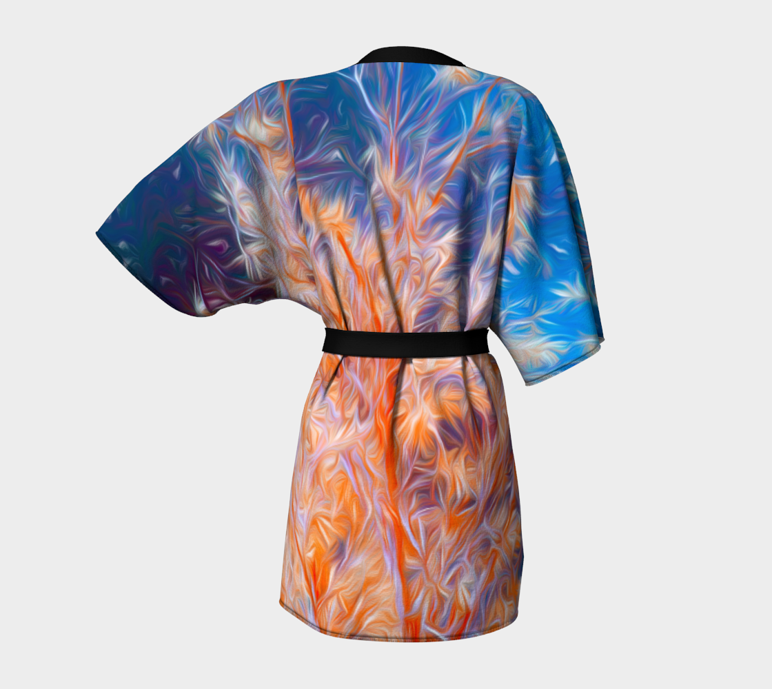Kimono Robe - TREE OF LIFE P1070036-A - By Michael B. Lloyd - Image 2