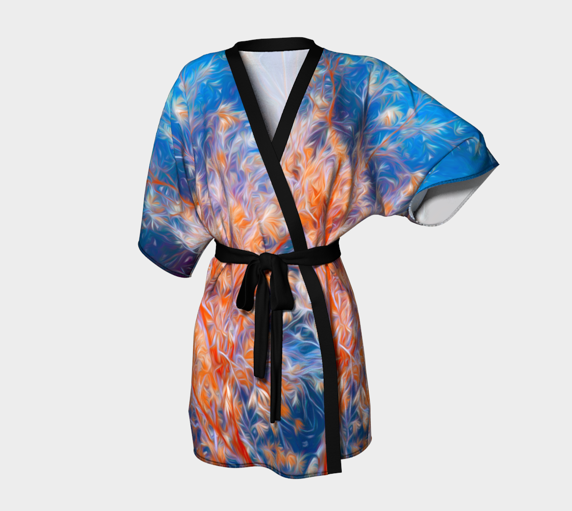 Kimono Robe - TREE OF LIFE P1070036-A - By Michael B. Lloyd