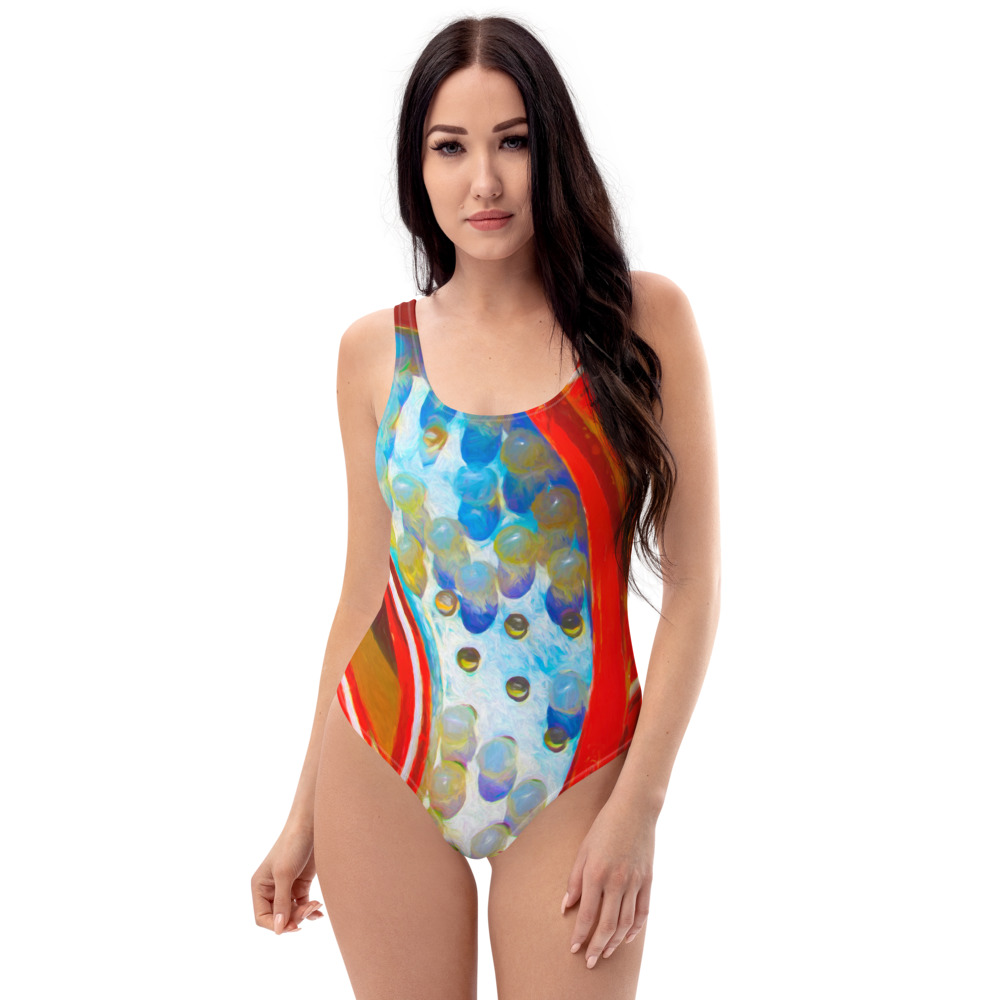 One-Piece Swimsuit - R IS FOR RED By Michael B Lloyd 9484