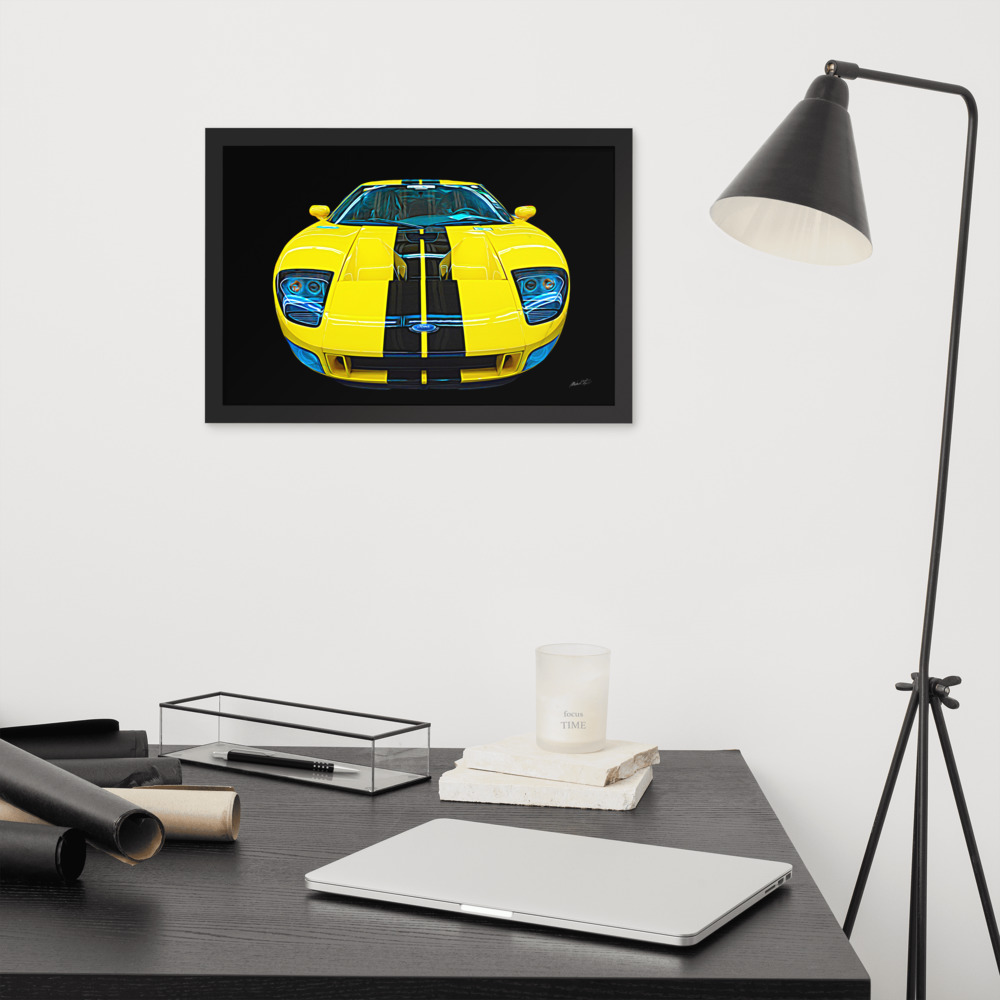 Framed Fine Art Print - FORD-GT-studio-EXPRESSION-0112 By Michael B. Lloyd - Image 3