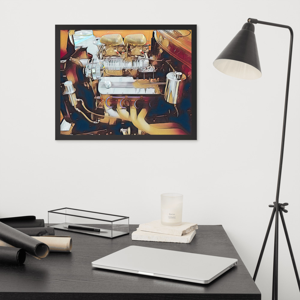 Framed Fine Art Print - ENGIEN-studio-Esan-toon-0045 By Michael B. Lloyd - Image 2