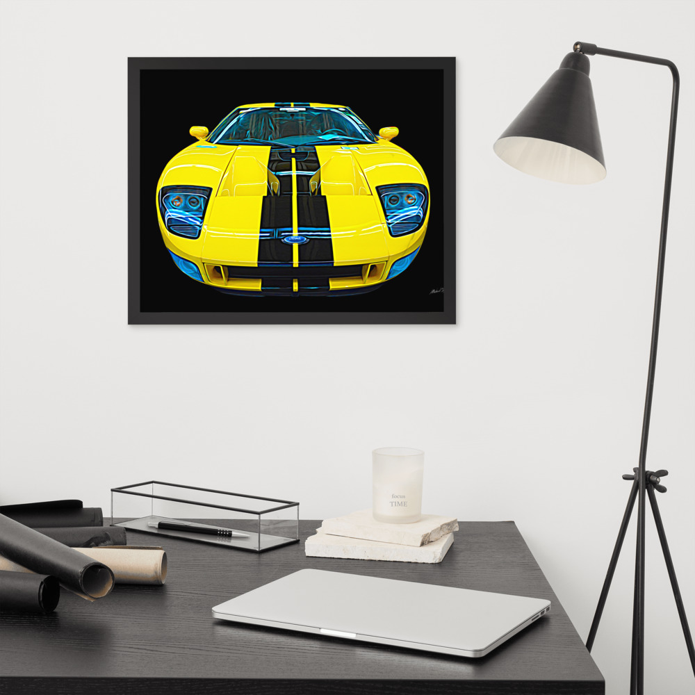 Framed Fine Art Print - FORD-GT-studio-EXPRESSION-0112 By Michael B. Lloyd - Image 4