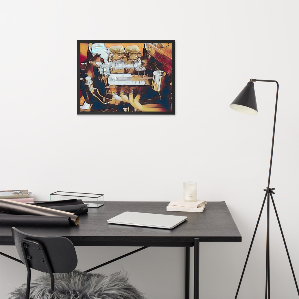 Framed Fine Art Print - ENGIEN-studio-Esan-toon-0045 By Michael B. Lloyd - Image 3