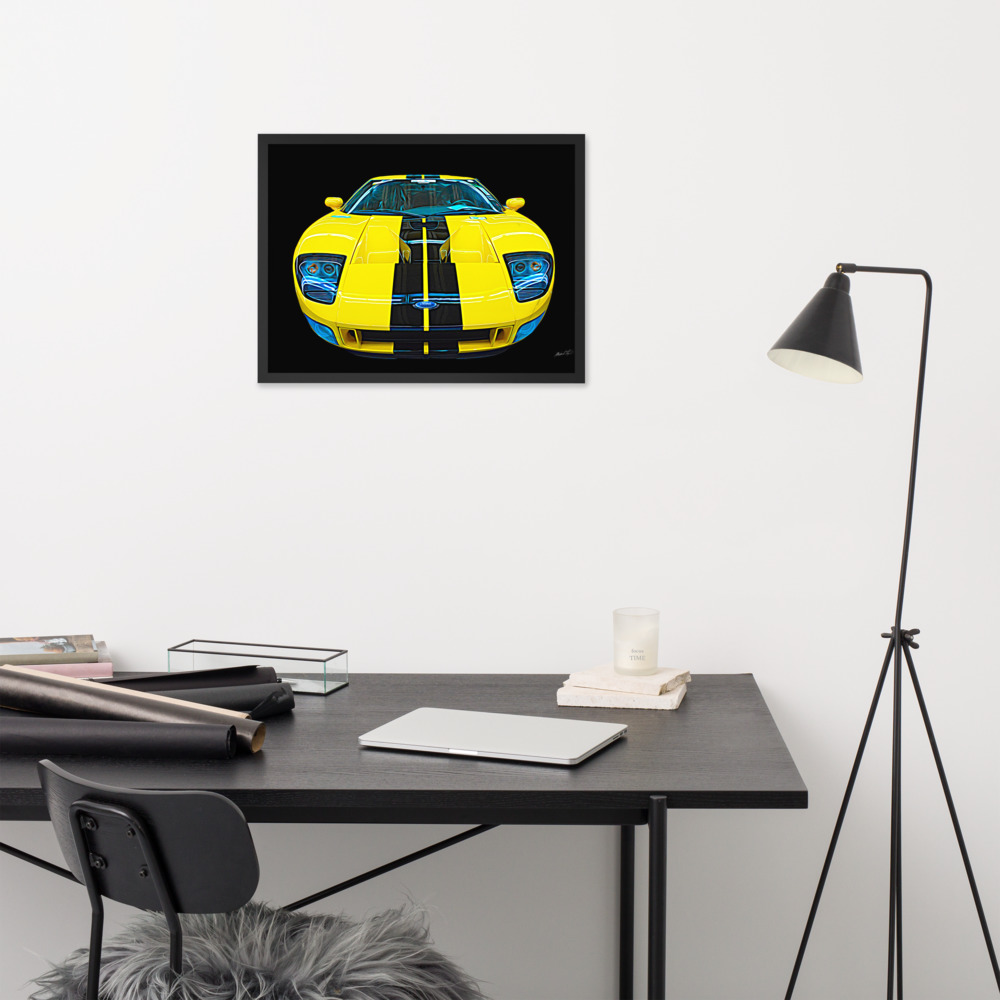 Framed Fine Art Print - FORD-GT-studio-EXPRESSION-0112 By Michael B. Lloyd - Image 5