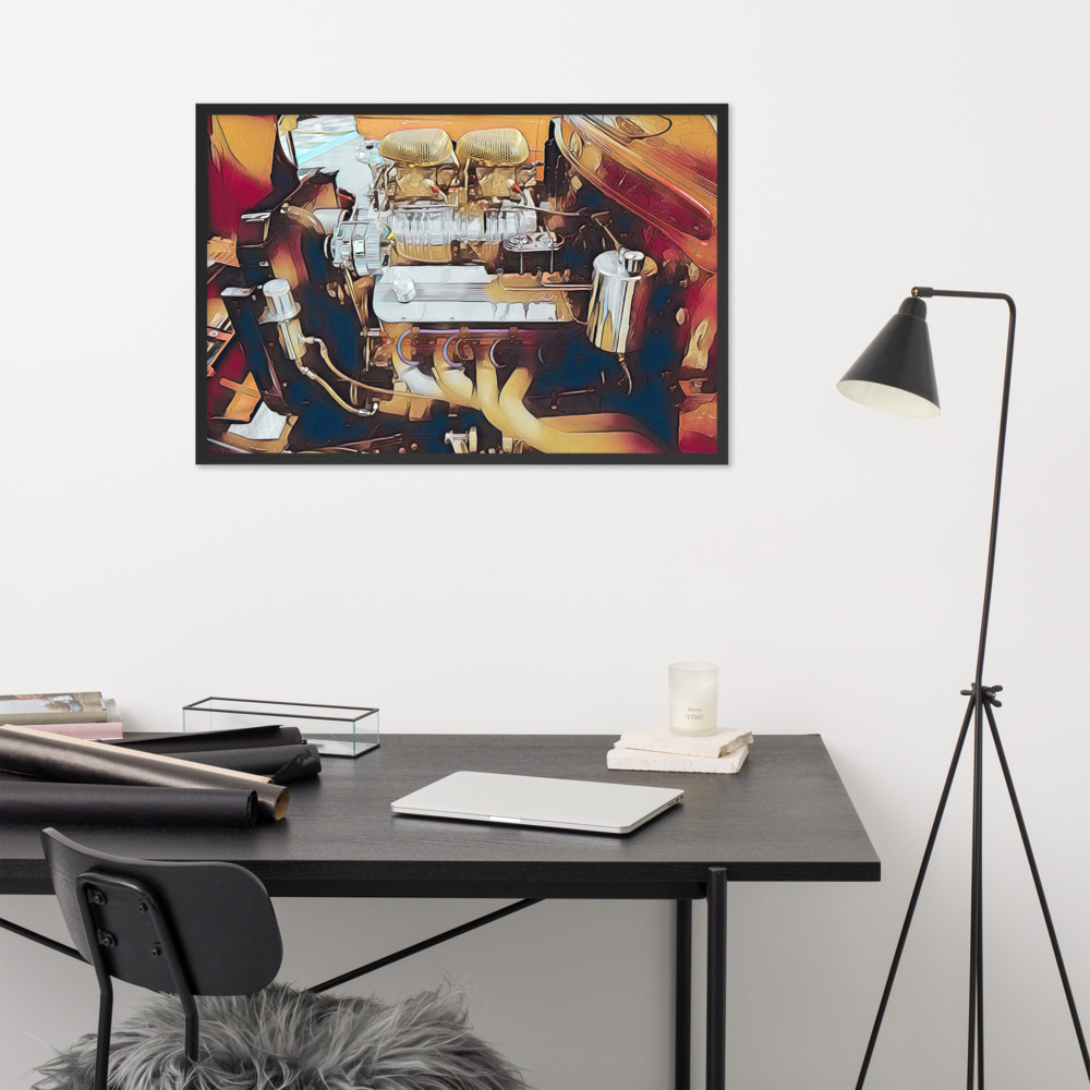 Framed Fine Art Print - ENGIEN-studio-Esan-toon-0045 By Michael B. Lloyd - Image 4