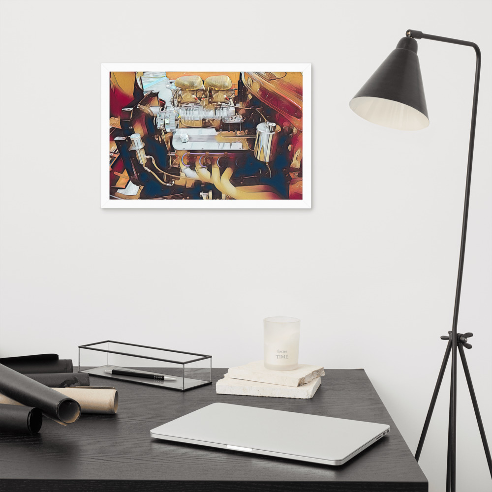 Framed Fine Art Print - ENGIEN-studio-Esan-toon-0045 By Michael B. Lloyd - Image 5