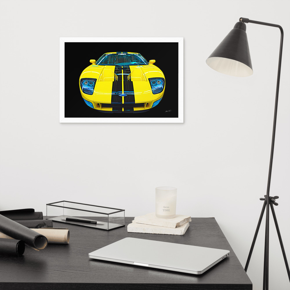Framed Fine Art Print - FORD-GT-studio-EXPRESSION-0112 By Michael B. Lloyd - Image 6