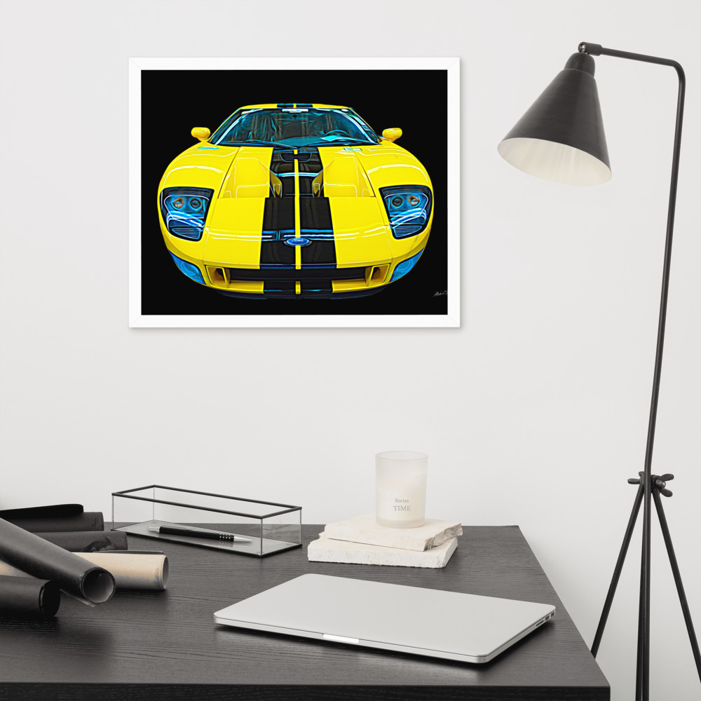 Framed Fine Art Print - FORD-GT-studio-EXPRESSION-0112 By Michael B. Lloyd - Image 7