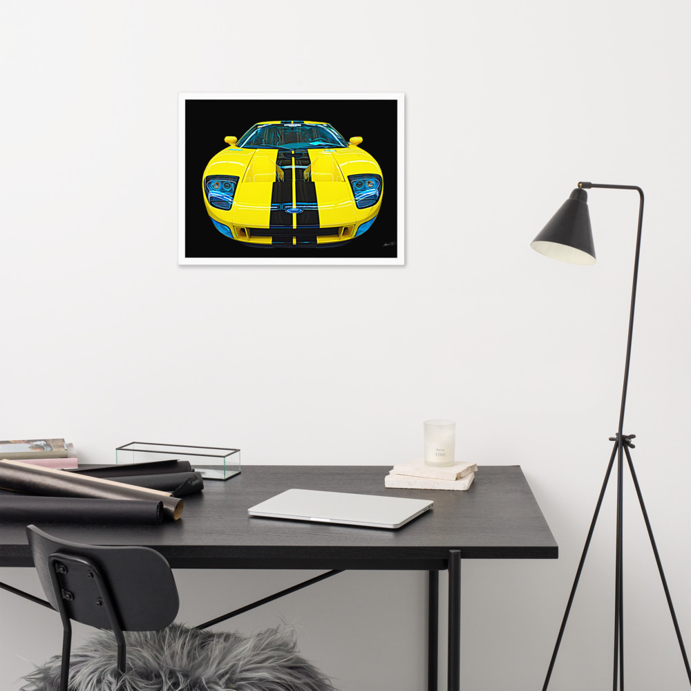 Framed Fine Art Print - FORD-GT-studio-EXPRESSION-0112 By Michael B. Lloyd - Image 8