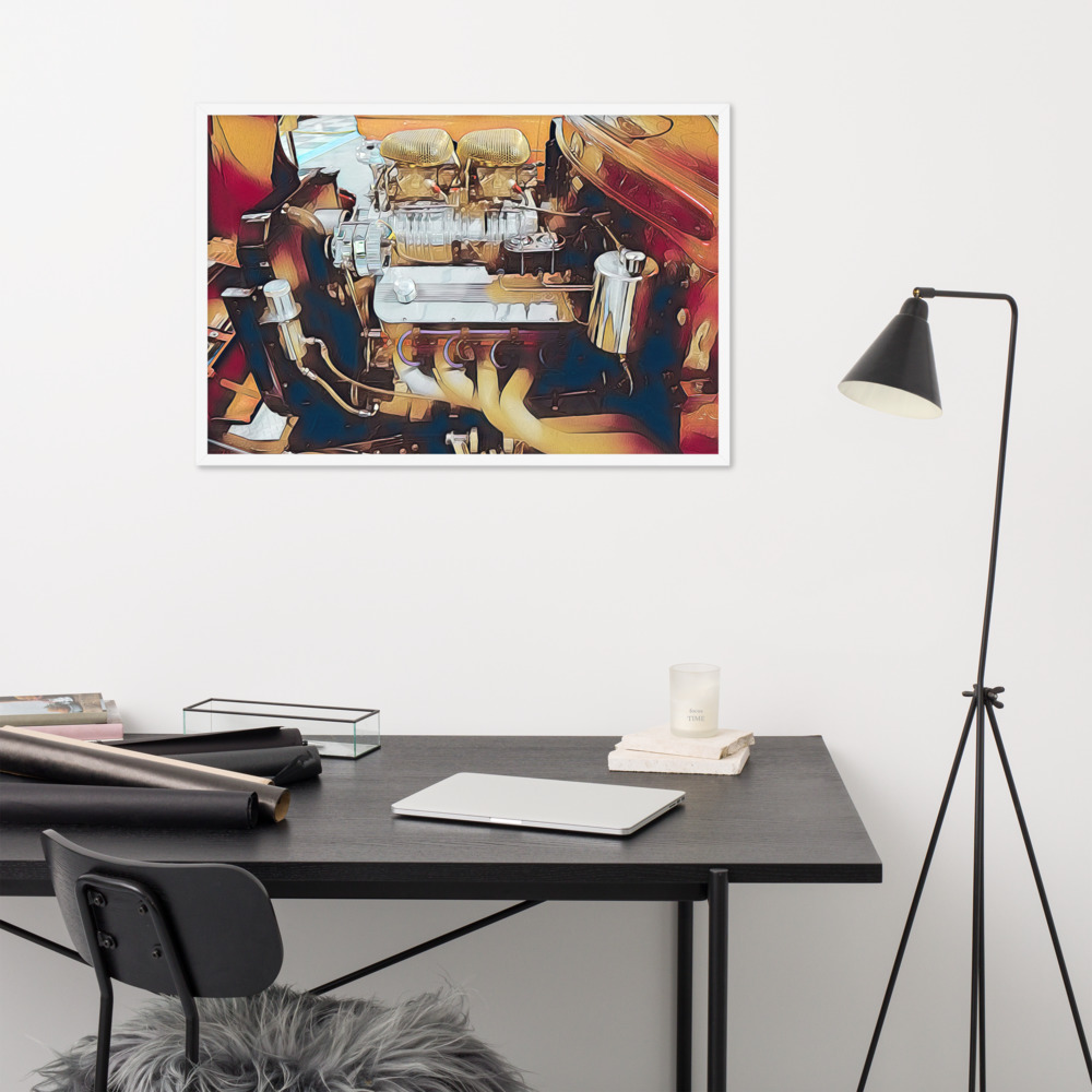 Framed Fine Art Print - ENGIEN-studio-Esan-toon-0045 By Michael B. Lloyd - Image 8