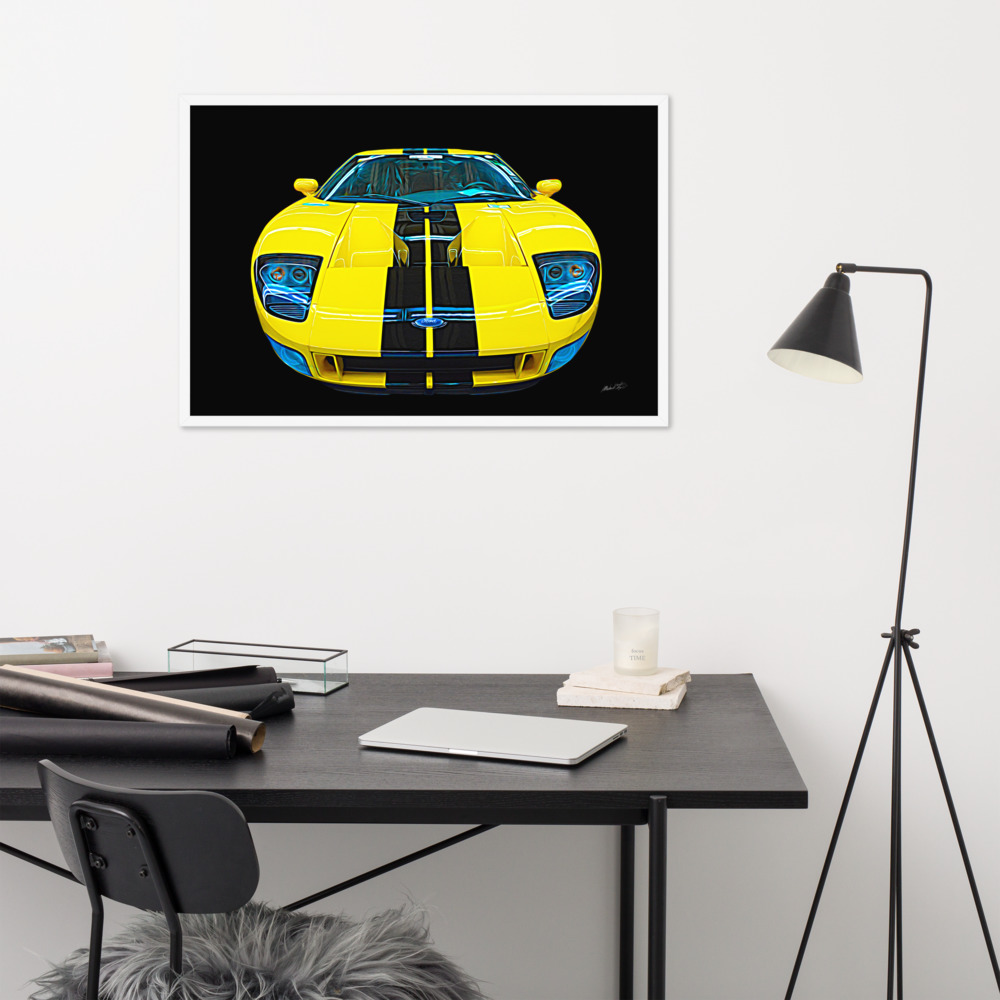 Framed Fine Art Print - FORD-GT-studio-EXPRESSION-0112 By Michael B. Lloyd - Image 9
